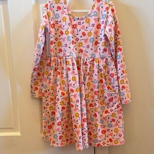 Hannah Andersson Long Sleeve Skater Dress